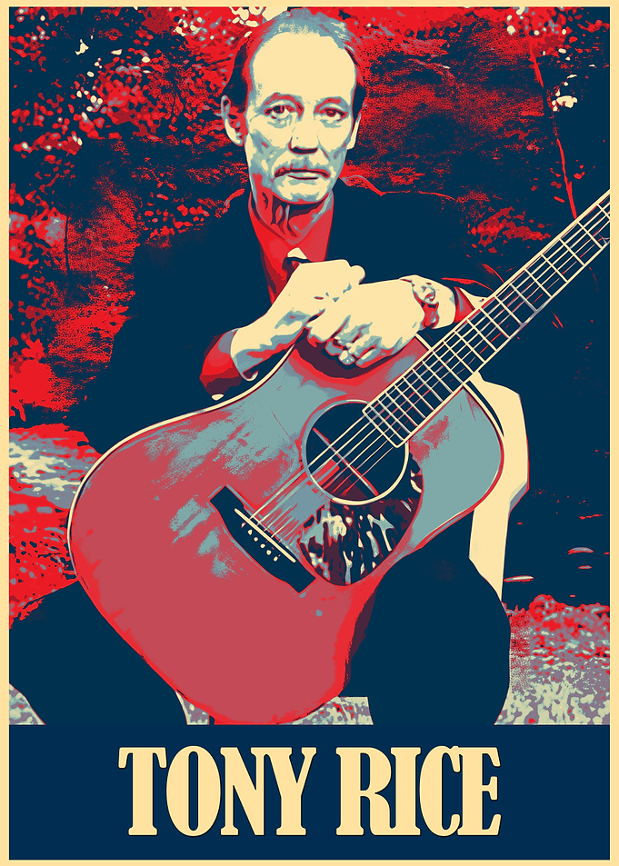 Tony Rice Poster
