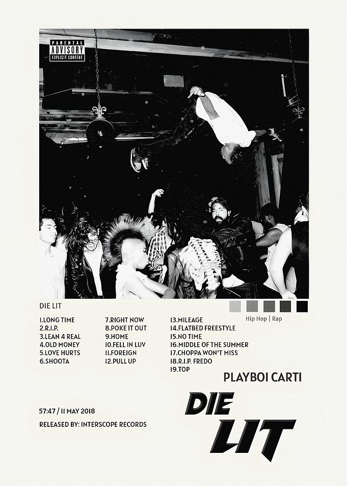 Playboi Carti - Die Lit Album Cover