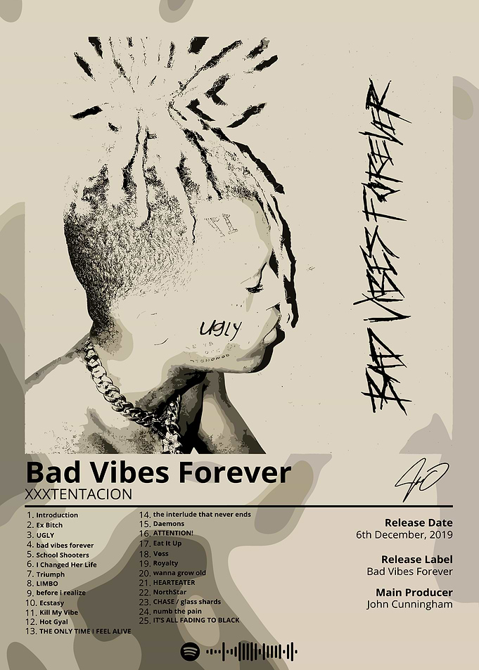XXXTENTACION - Bad Vibes Forever Album