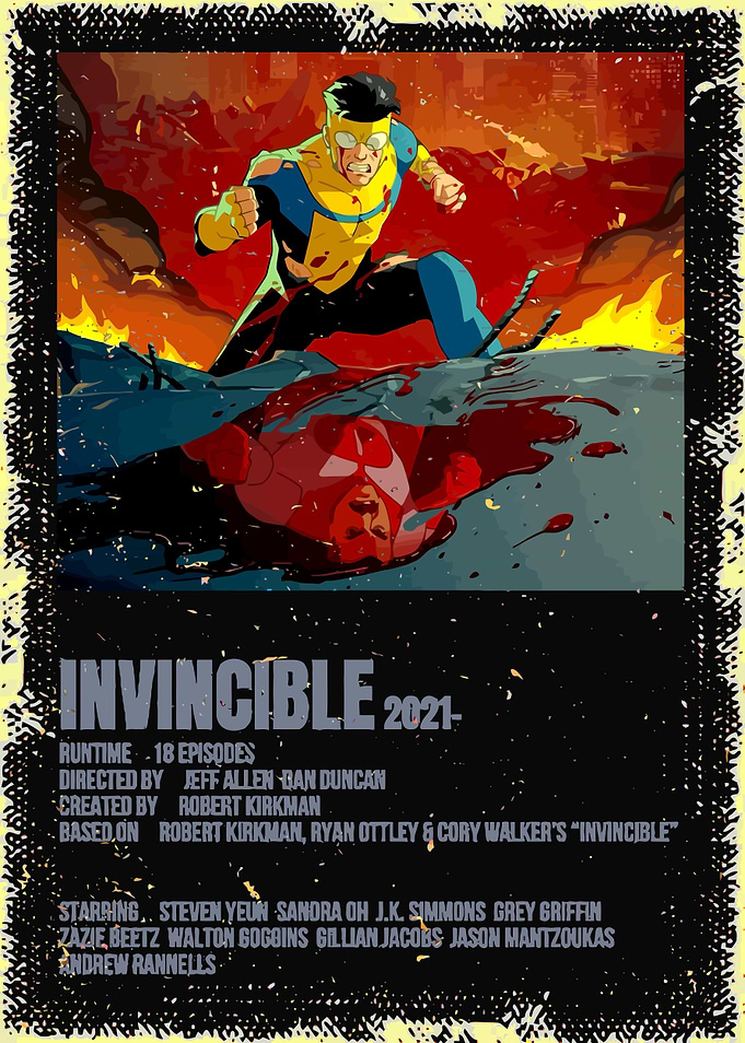 Vintage Invincible 2021 Series Poster