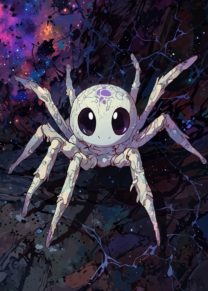 Cute Spider Space