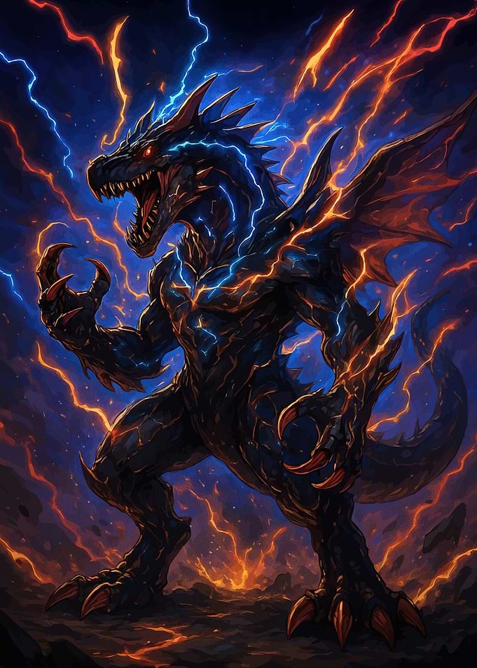 Dragon Lightning Animal