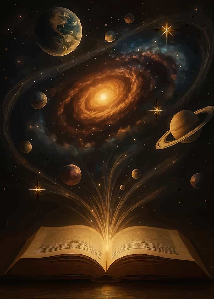 Book Universe Space