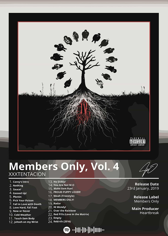 XXXTENTACION - Members Only, Vol. 4