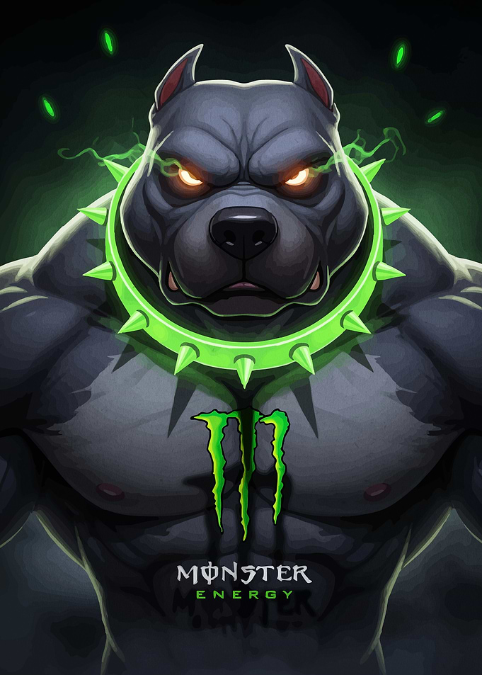 Monster Energy Pitbull