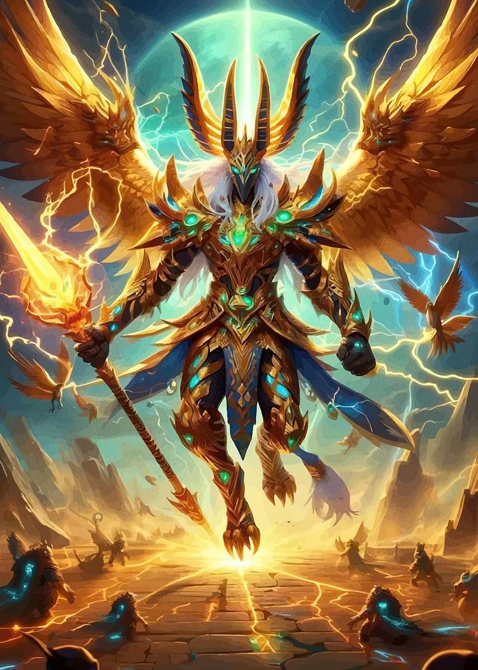 Winged Warrior Spea