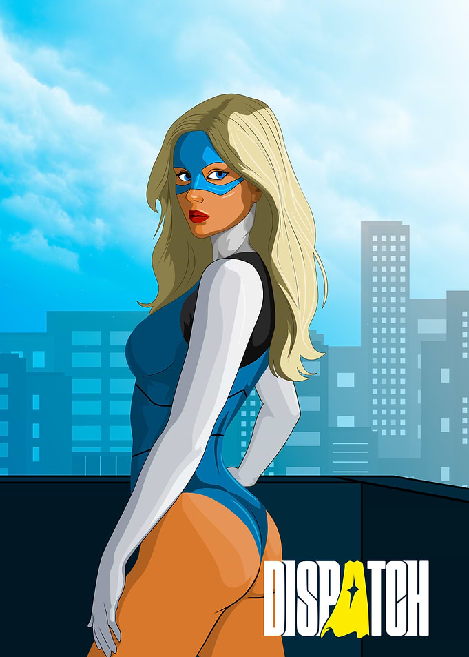 Dispatch blonde blazer art