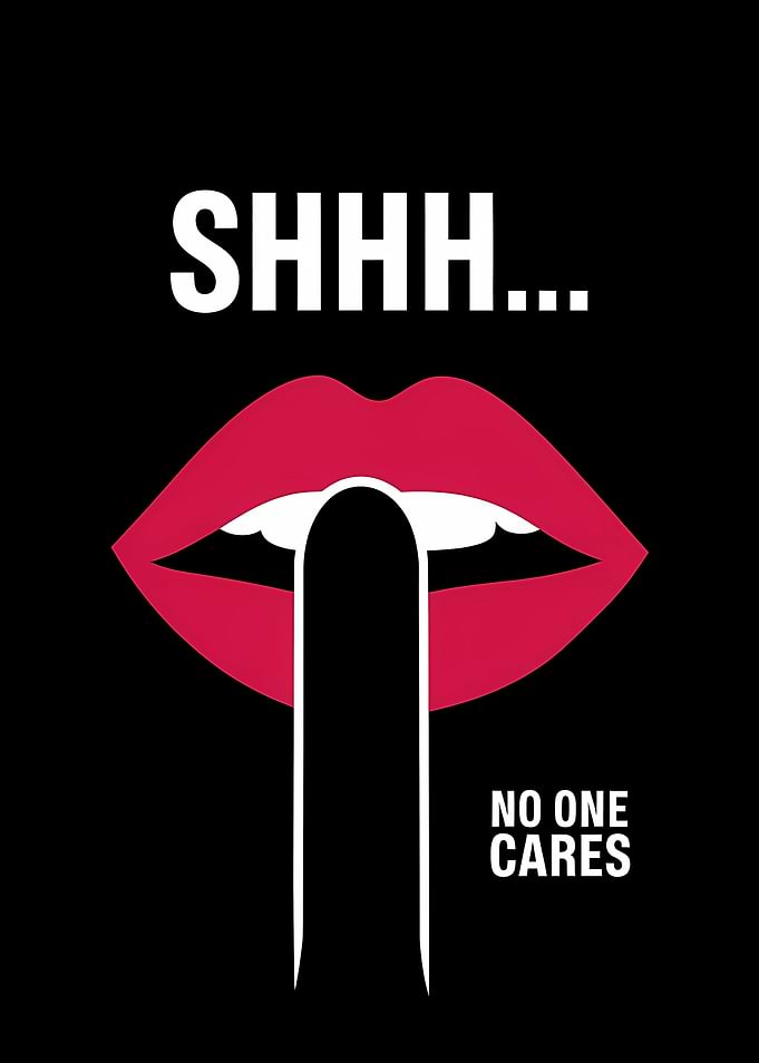 Shhh... No One Cares Graphic