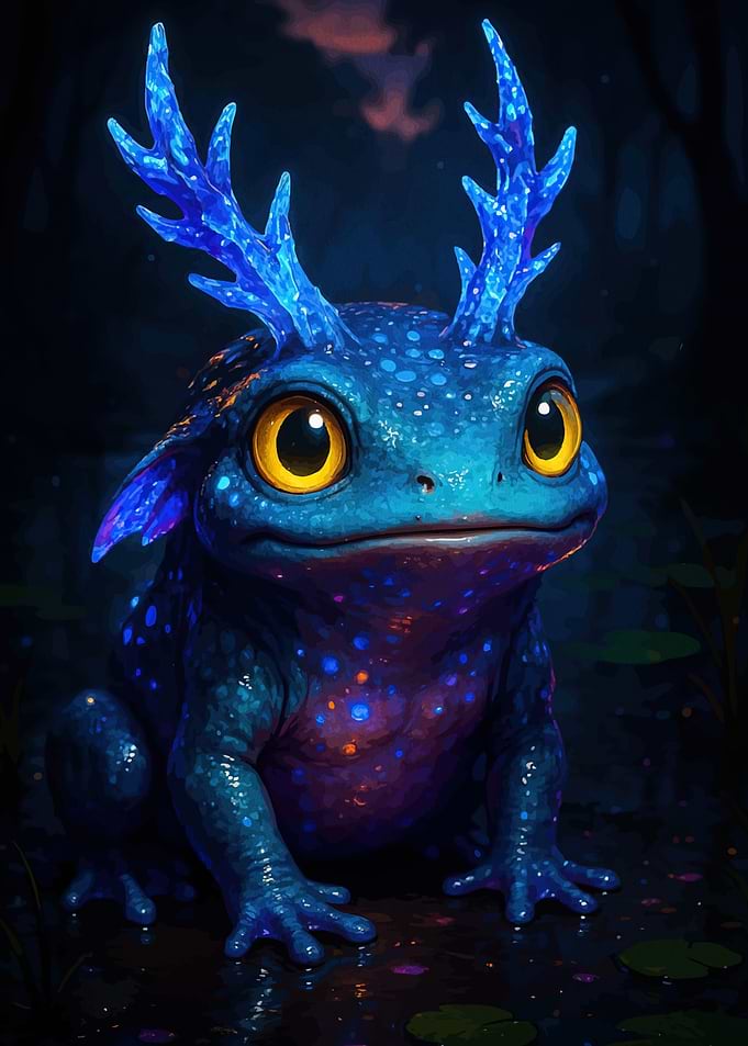 Frog Antlers Animal