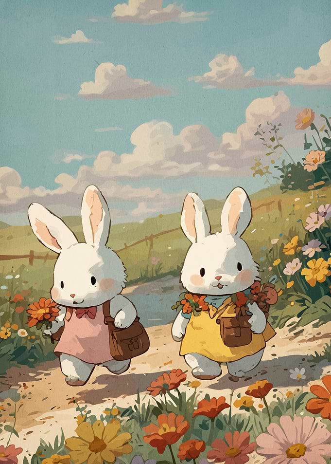 Bunny Friends Walk