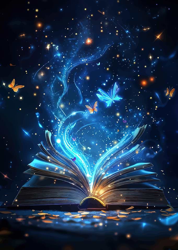 Magical Book Butterflies