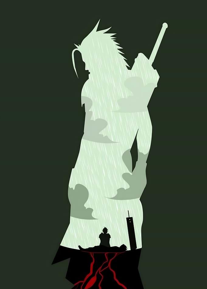 Final Fantasy VII Silhouette