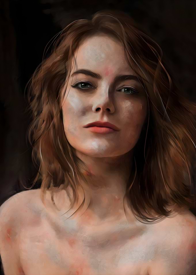 Emma Stone Portrait