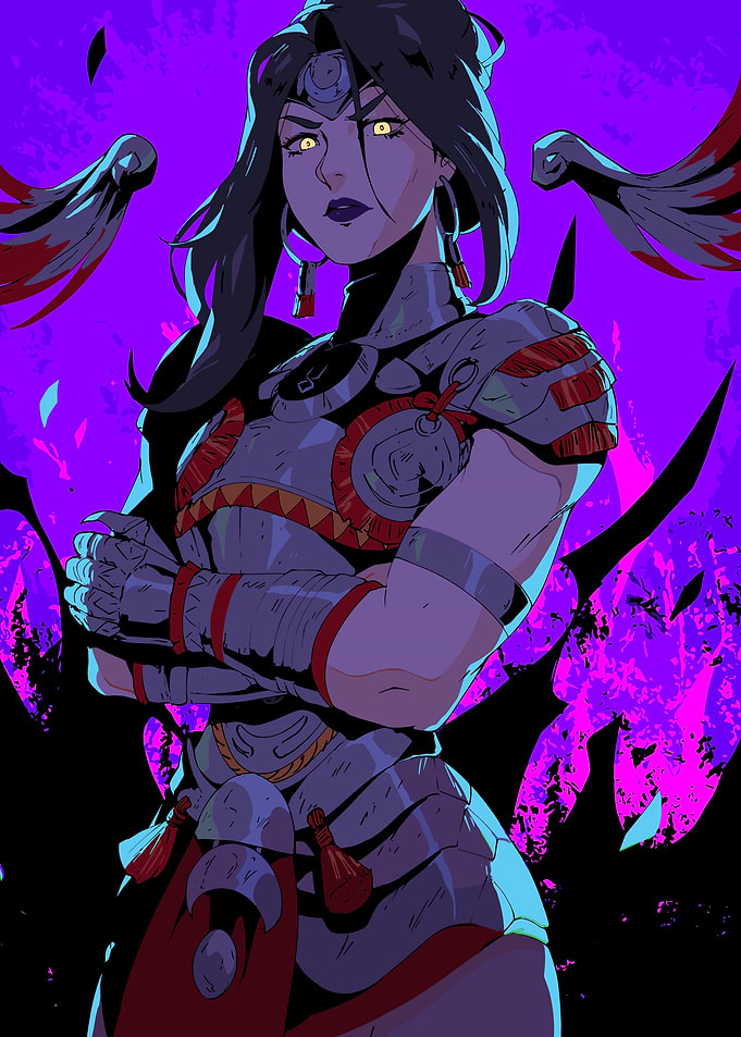 Hades Game Character Portrait