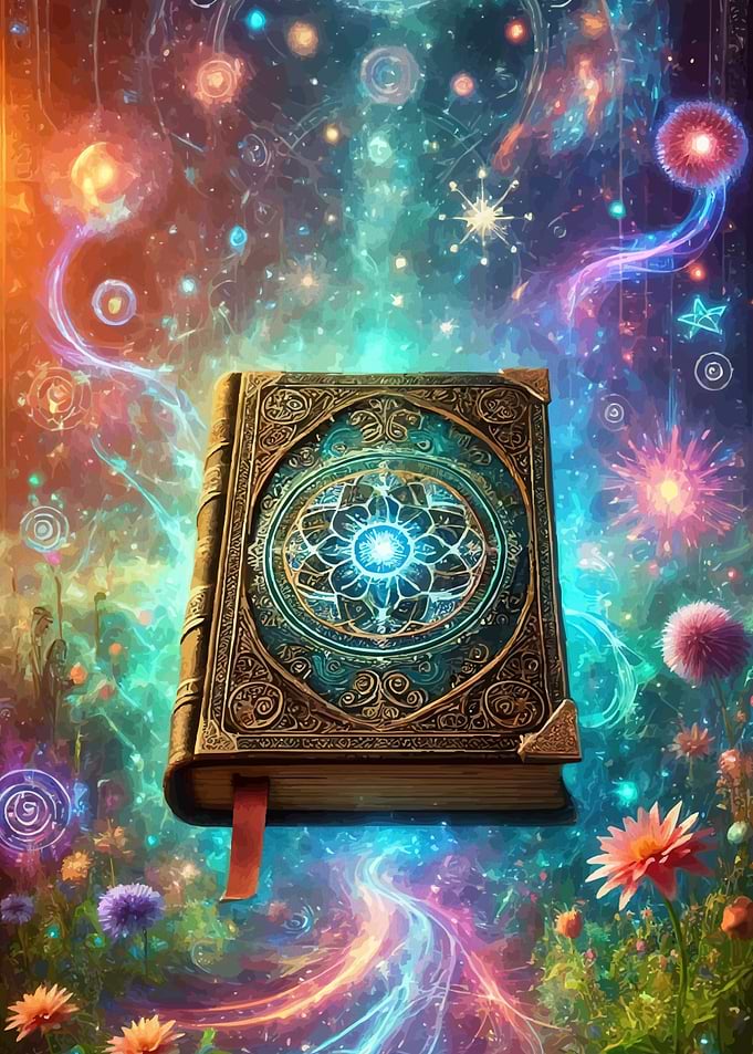 Mystical Book Cosmic Garden