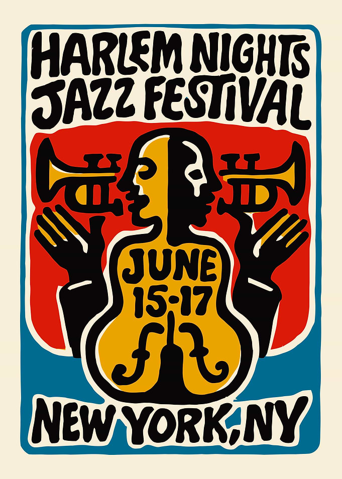 Harlem Nights Jazz Festival Poster