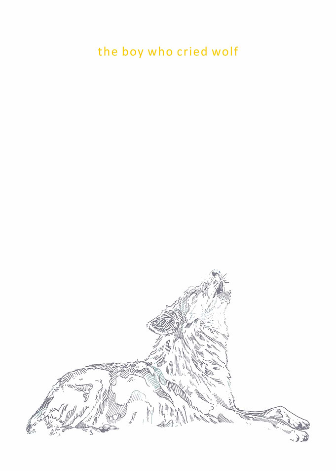 The Boy Who Cried Wolf Illustration