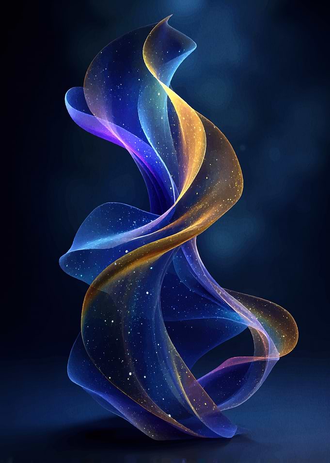 Cosmic Silk Ribbon