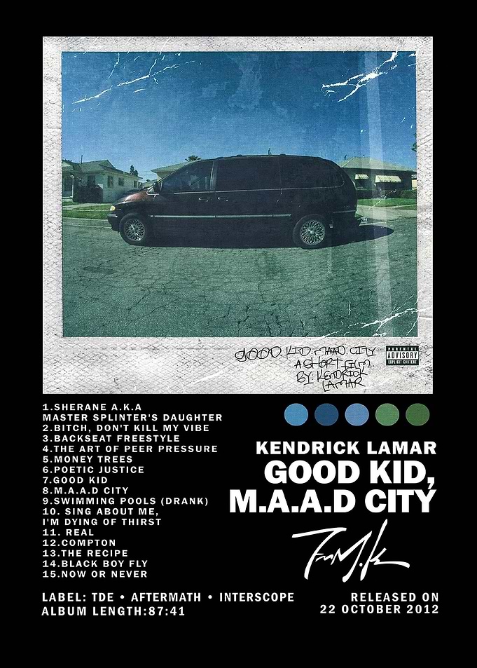 Kendrick Lamar - Good Kid, M.A.A.D City