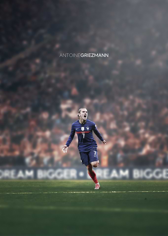 Antoine Griezmann Soccer Celebration