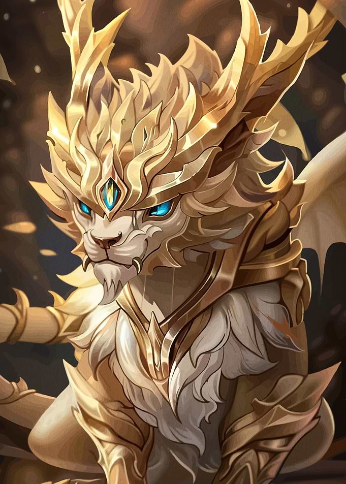 Lion Fantasy Creature