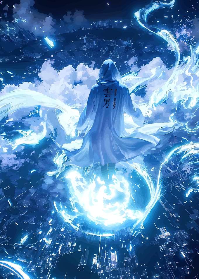 Hooded Figure Energy Field