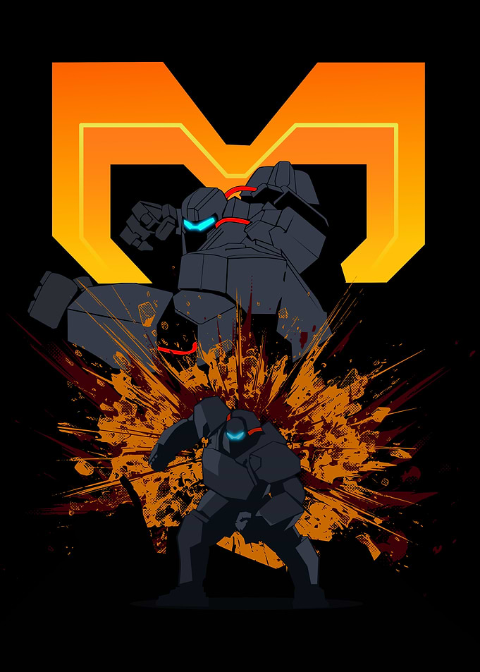 Dispatch mecha man