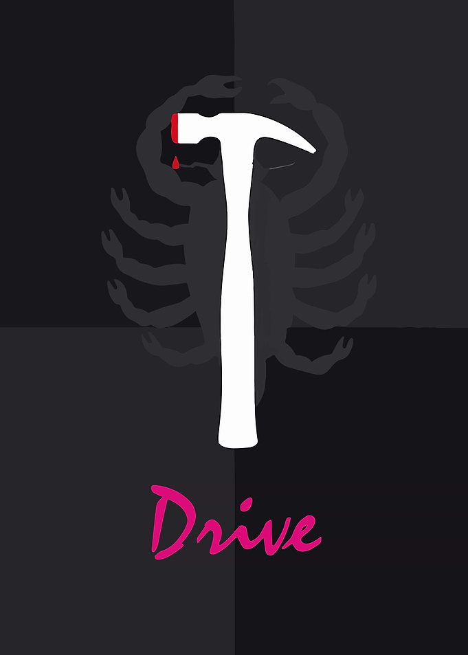 Drive Movie Poster Minimalist