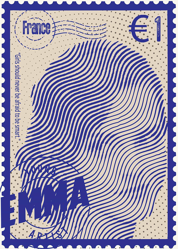 Emma Stamps art