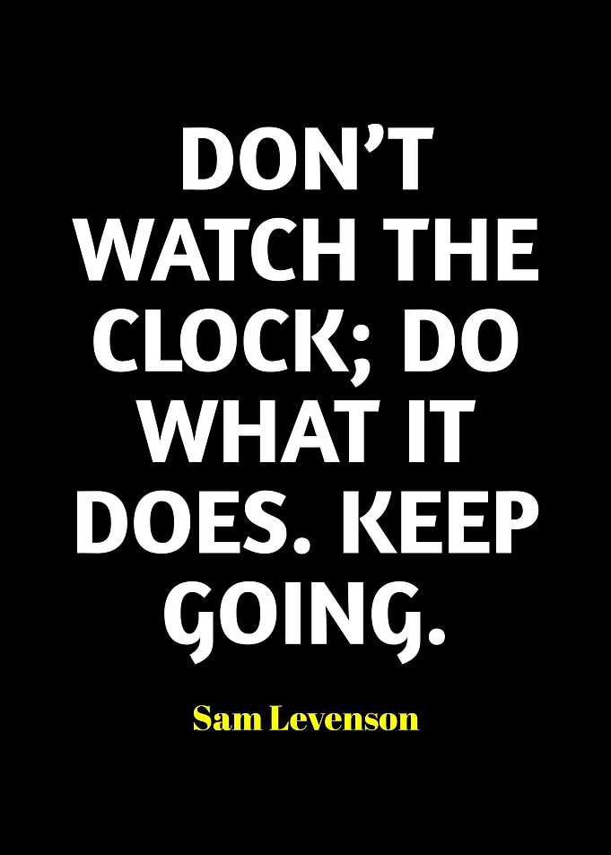 Inspirational Quote by Sam Levenson