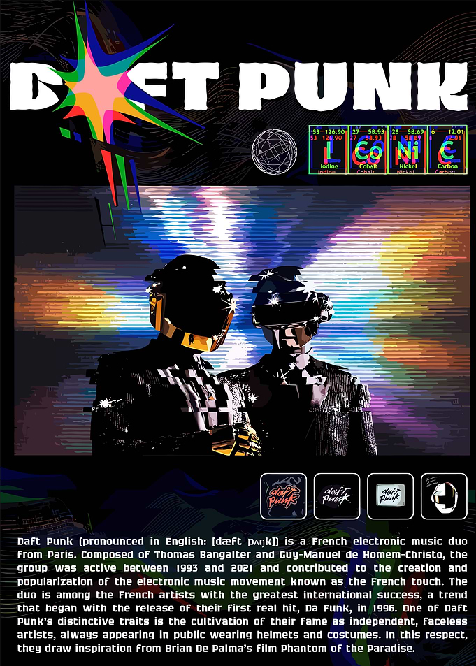 Daft Punk Iconic Duo