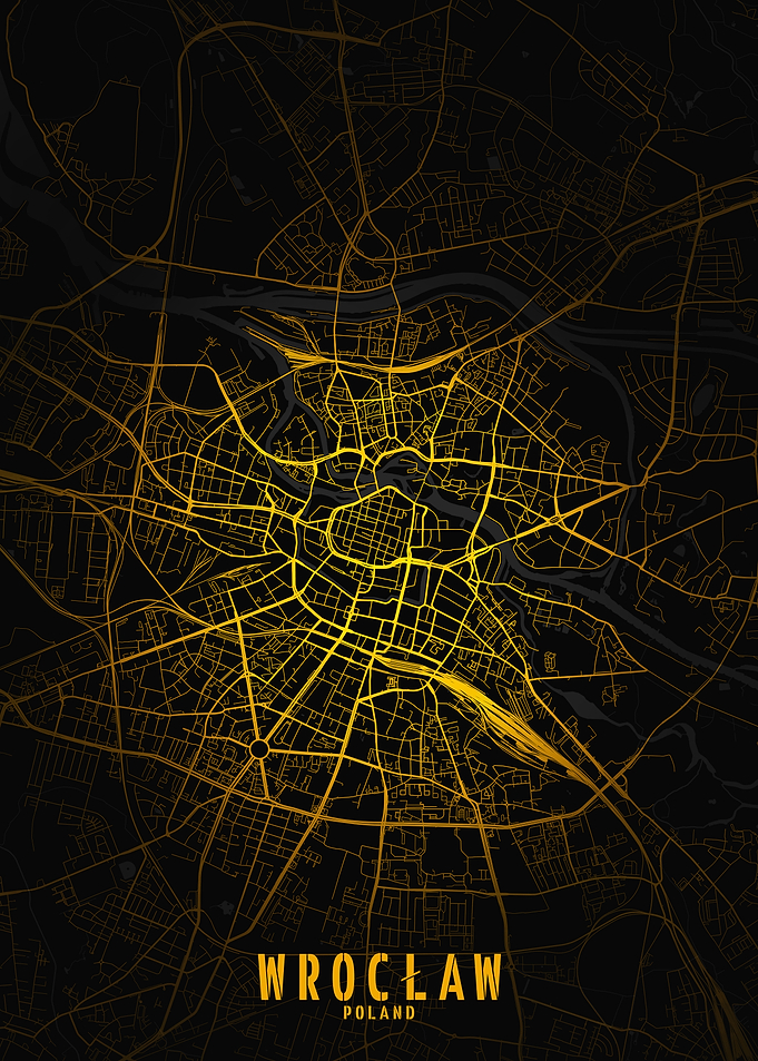 Wroclaw Golden City Map