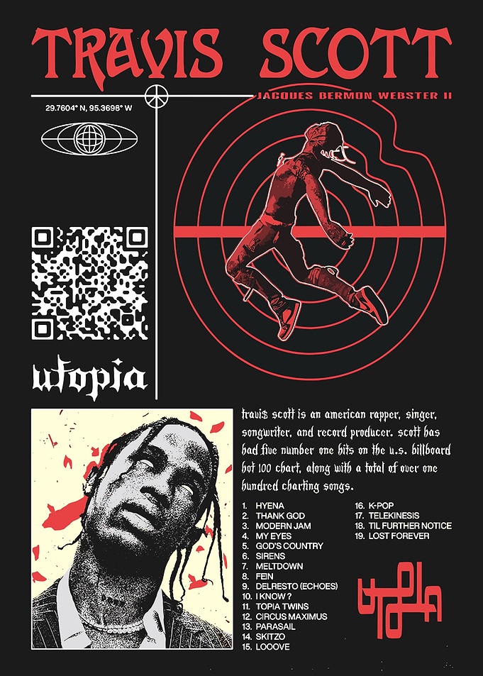 Travis Scott Utopia Album Art