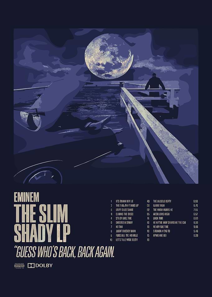 Eminem The Slim Shady LP