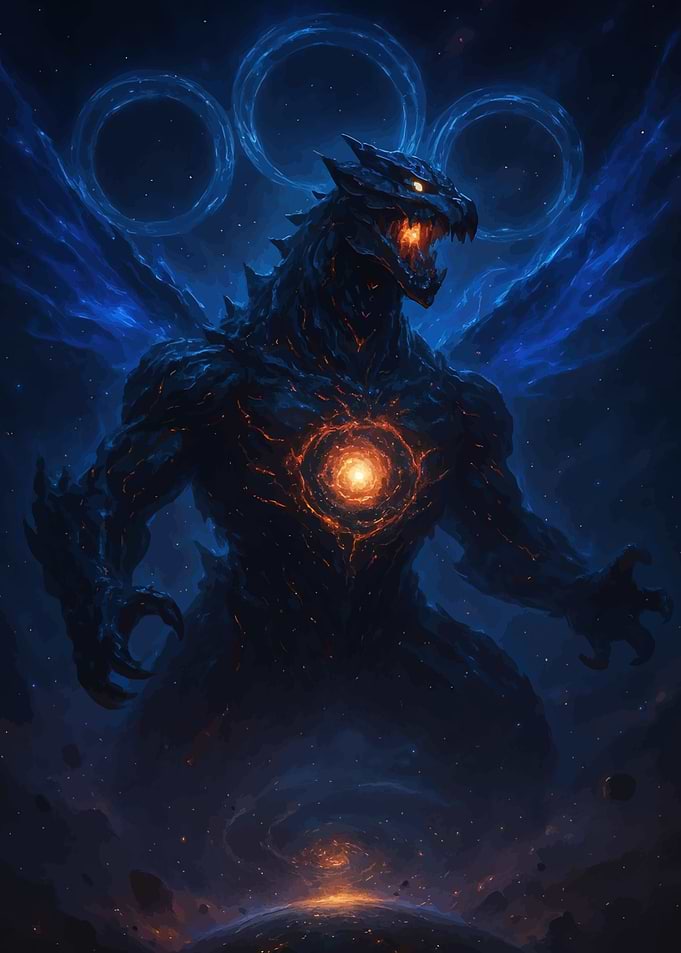 Cosmic Dragon Rings