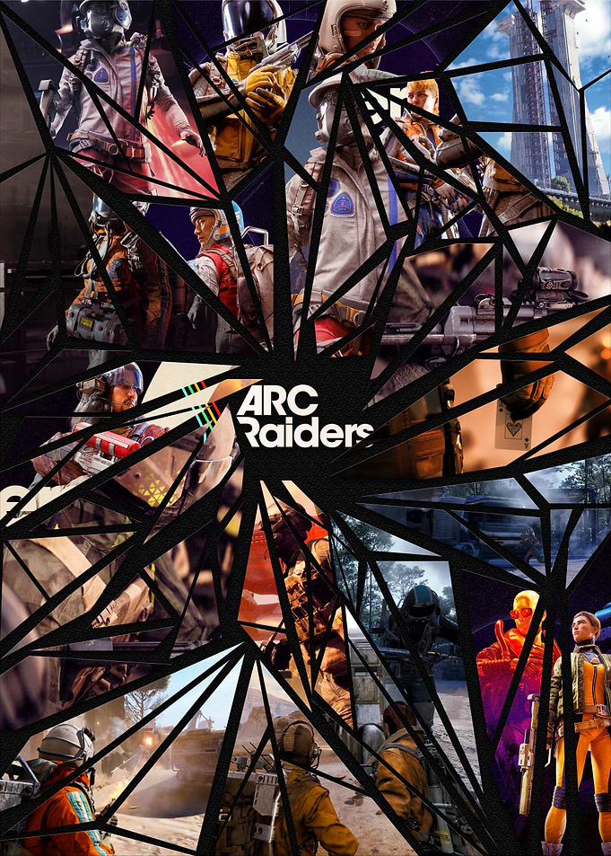 Arc Raiders mosaic poster