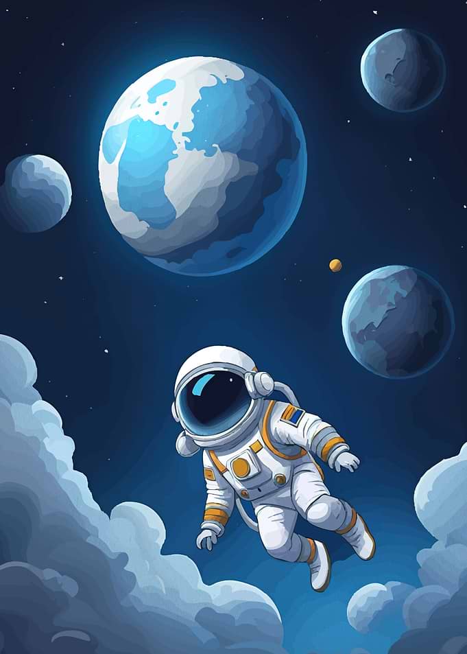 Astronaut Space Planets