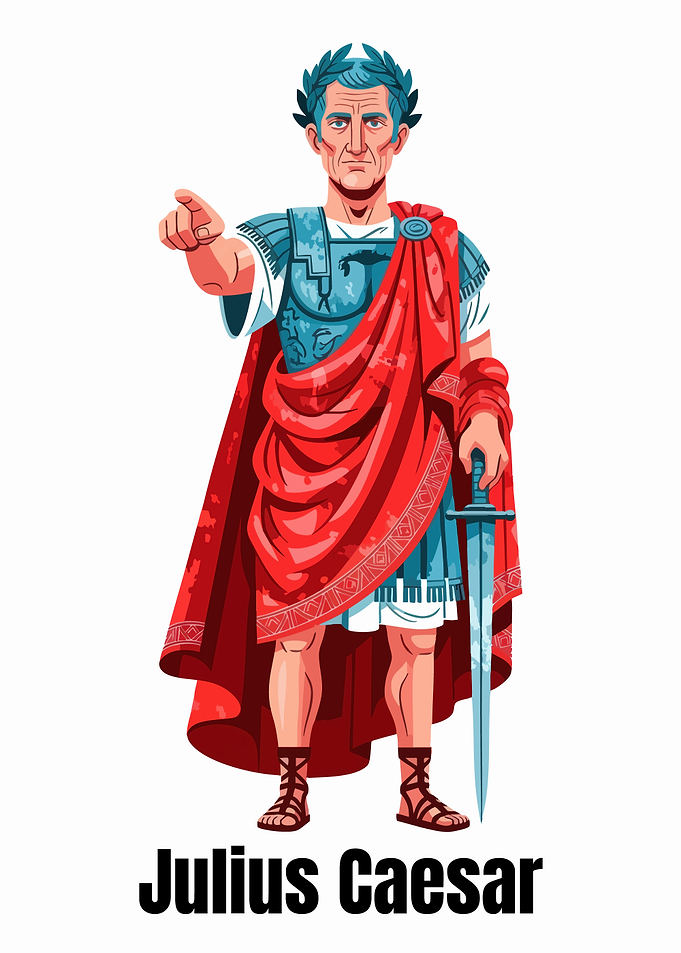 Julius Caesar Illustration