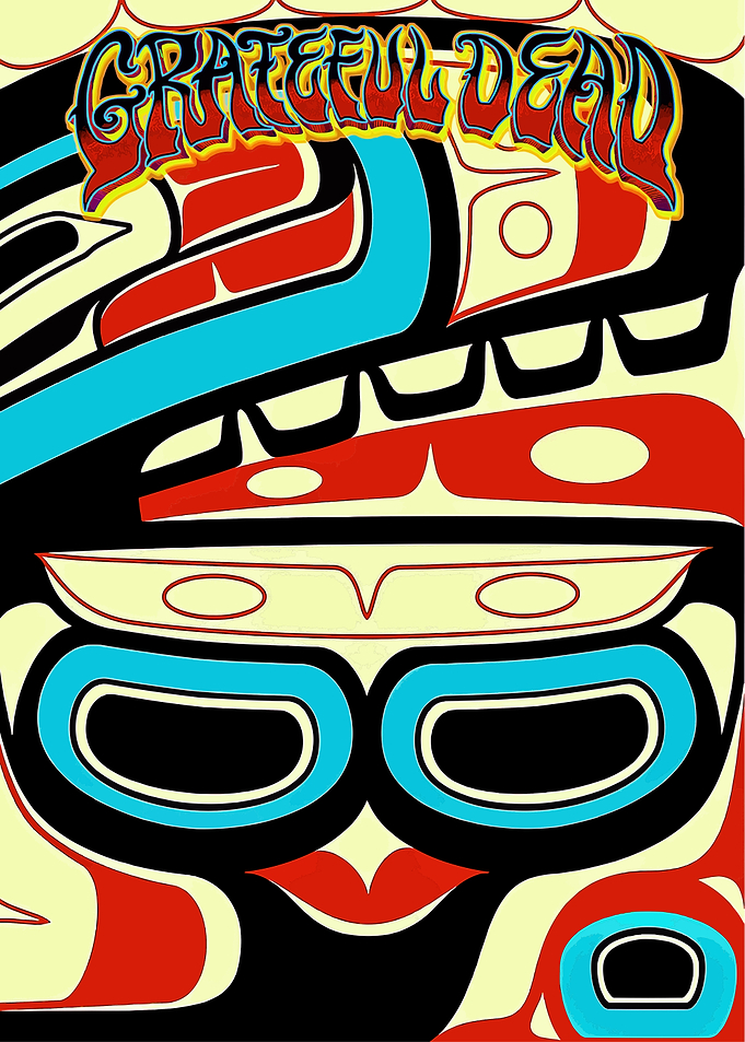 Grateful Dead Northwest Coast Art