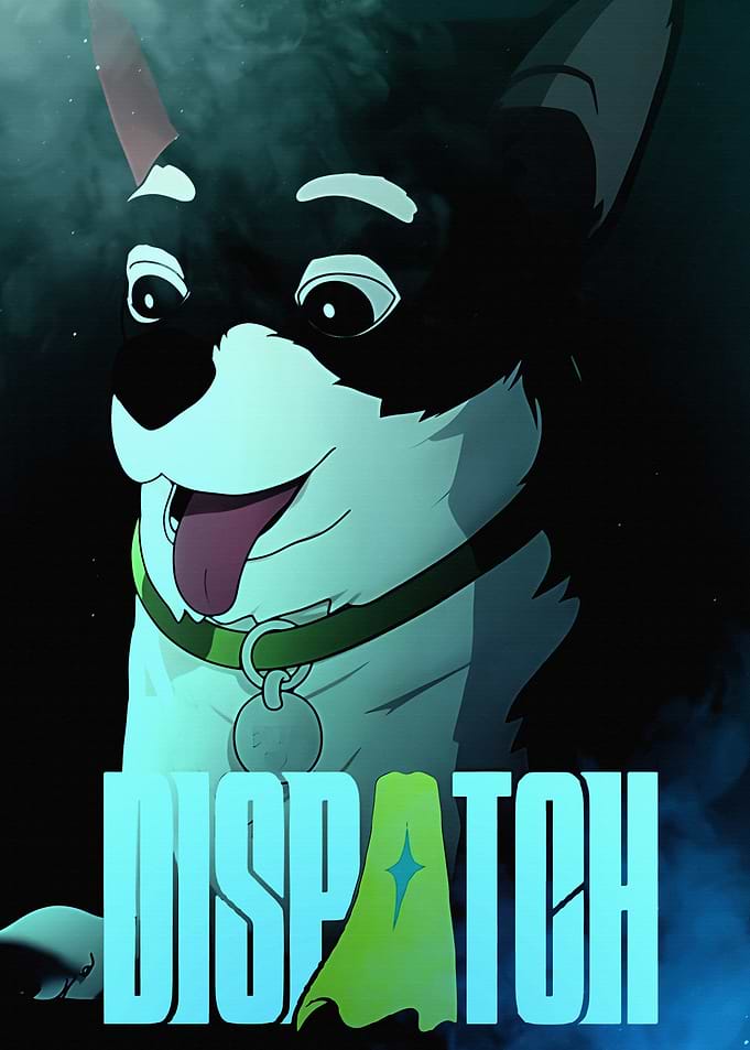 Dispatch Dog Cartoon