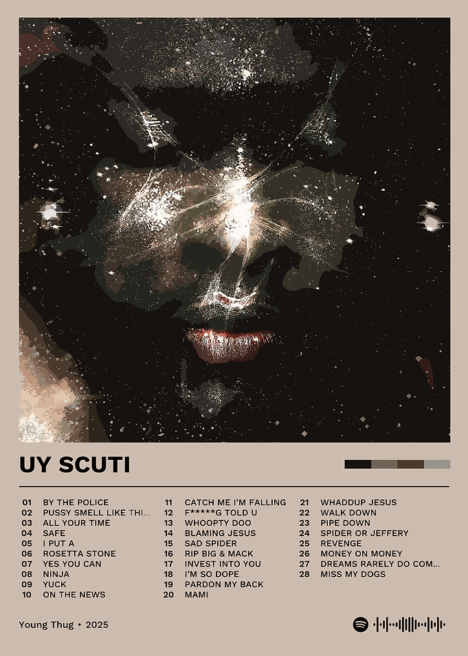 UY Scuti Album Cover Art