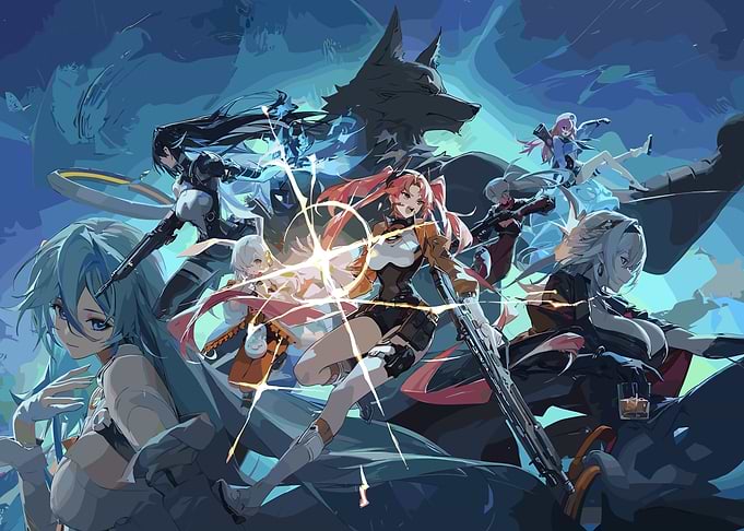 Game-style Team with Wolf