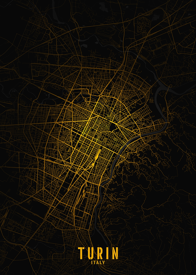 Turin Golden City Map
