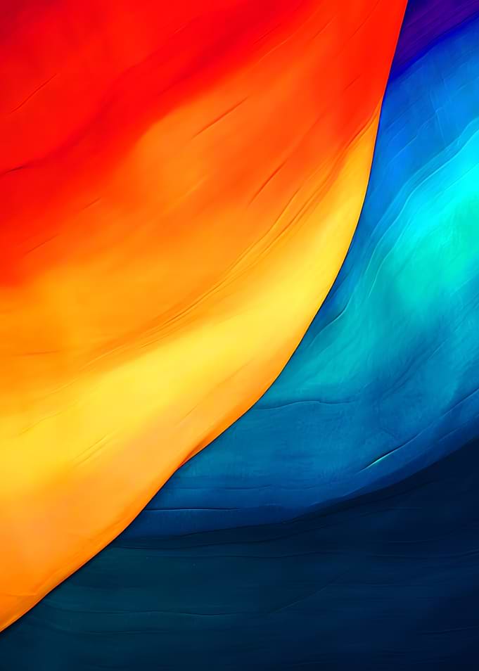 Abstract Color Wave