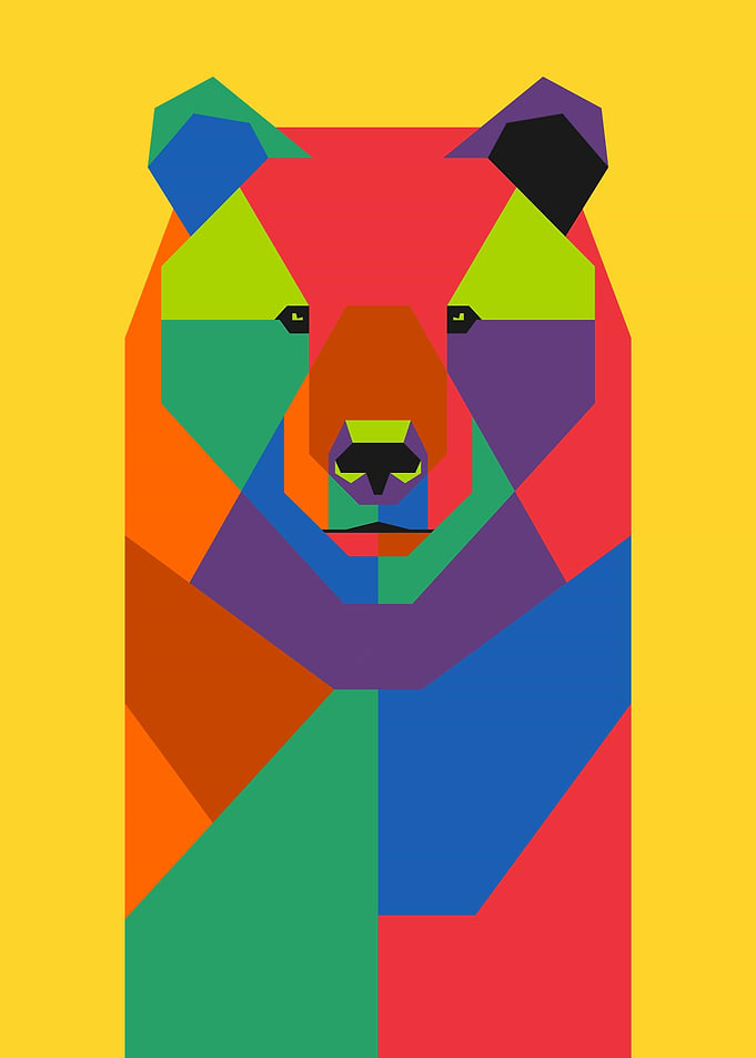 Geometric Bear