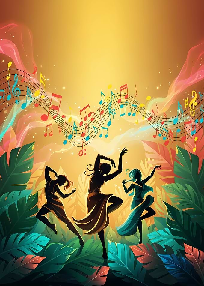 Latin Rhythm – Vibrant Dance & Music Art