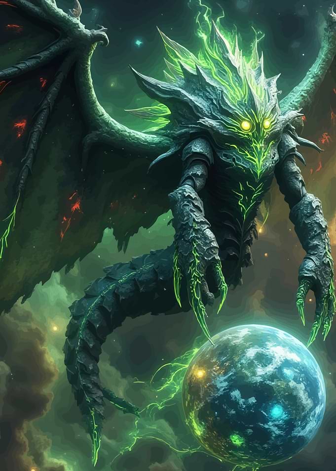Winged Dragon Planet