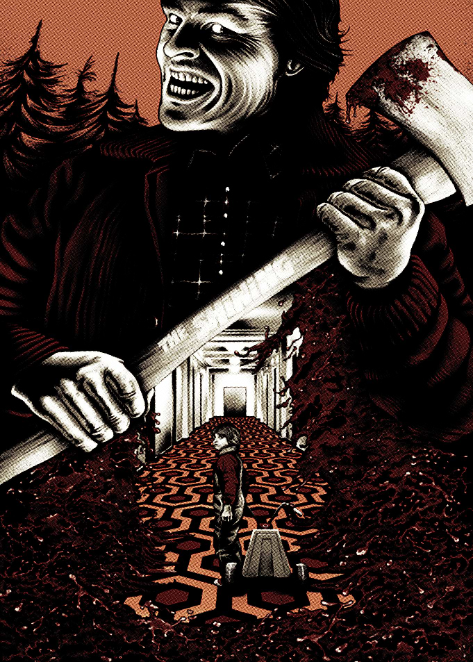 The Shining Movie Poster Art