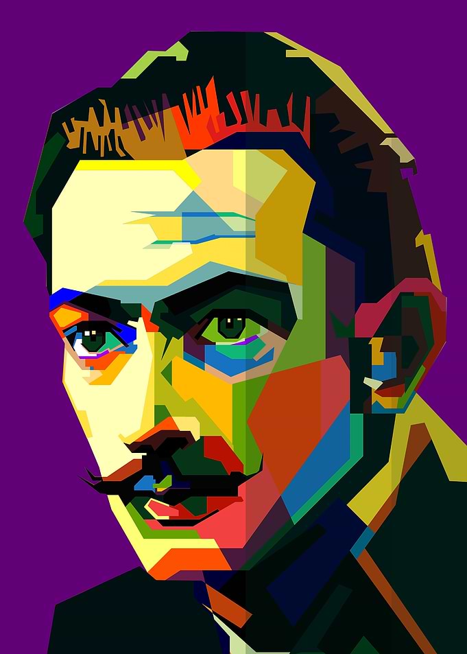 Spanish Surrealist Artist Painting Pop Art