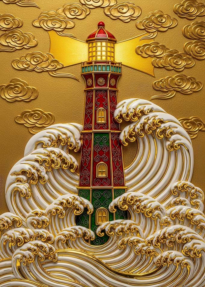 Golden Lighthouse